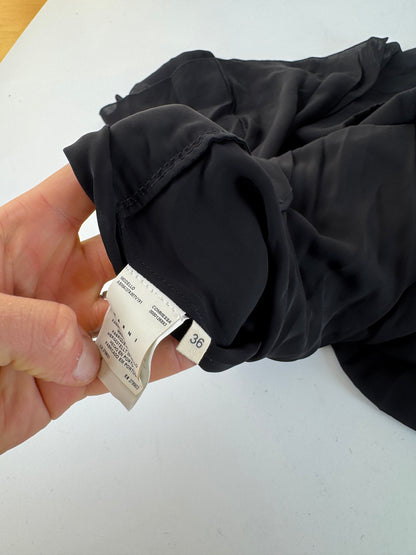 Vintage Marni Winter Edition 2010 Dress Black 36/S