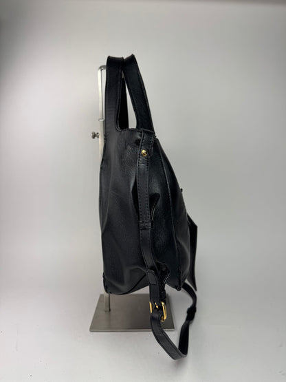 Sac à main Stella Mc Cartney en cuir vegan avec logo noir