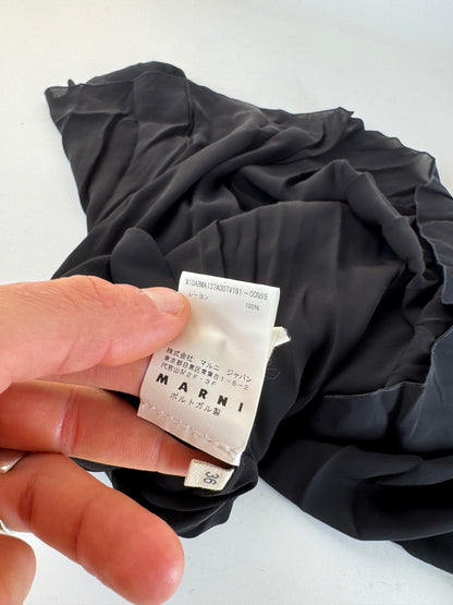 Vintage Marni Winter Edition 2010 Dress Black 36/S