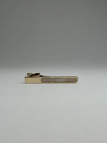 Vintage  Givenchy Steel Tie / Moneyclamp Golden
