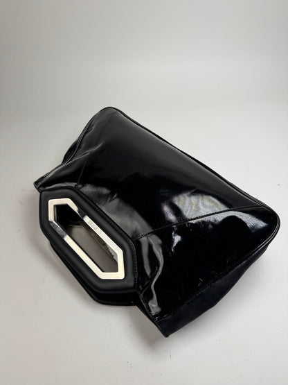 Vintage Emilio Pucci Patent leather Tote Bag black