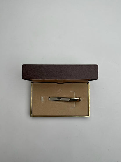 Vintage  Givenchy Steel Tie / Moneyclamp Golden