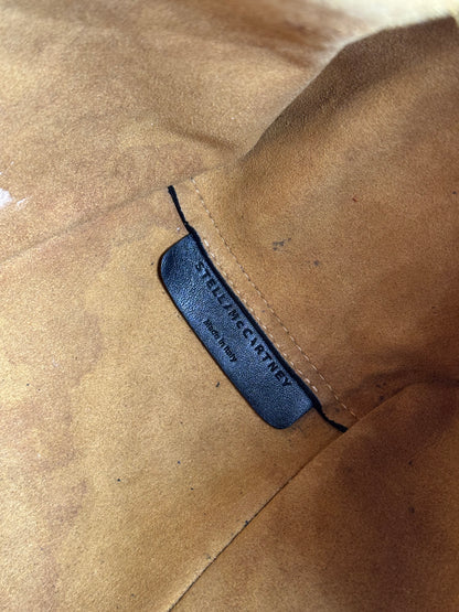 Sac à main Stella Mc Cartney en cuir vegan avec logo noir