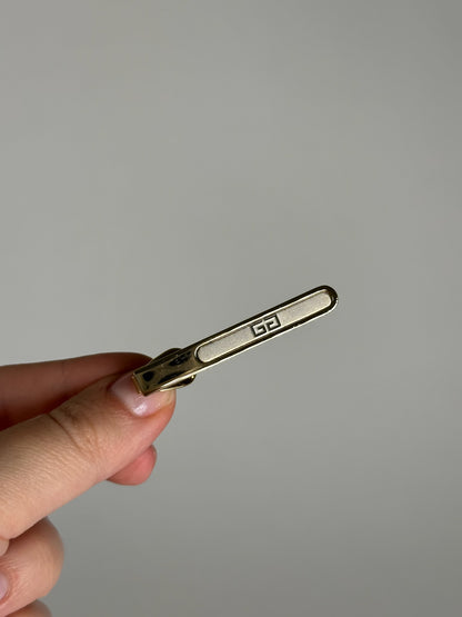 Vintage  Givenchy Steel Tie / Moneyclamp Golden