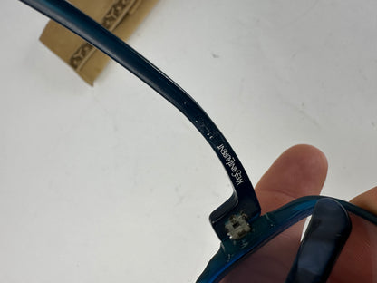 Vintage Yves Saint Laurent Oversized Sunglasses Blue