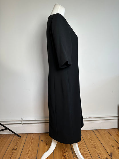 Vintage Chloé Black Lace Overlay Dress L