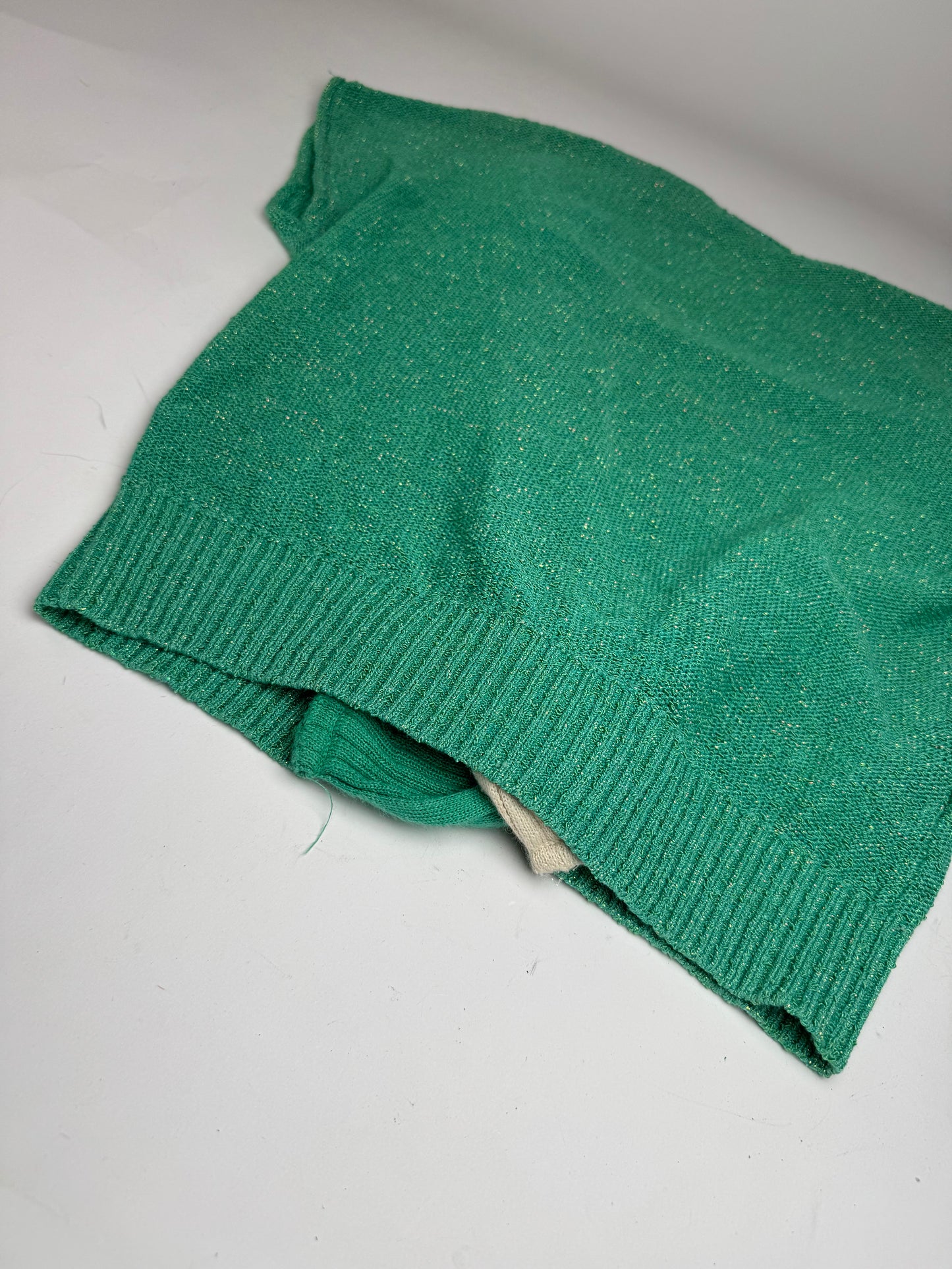 Vintage Dior Wool Top/Sweather Green Beige 38/M