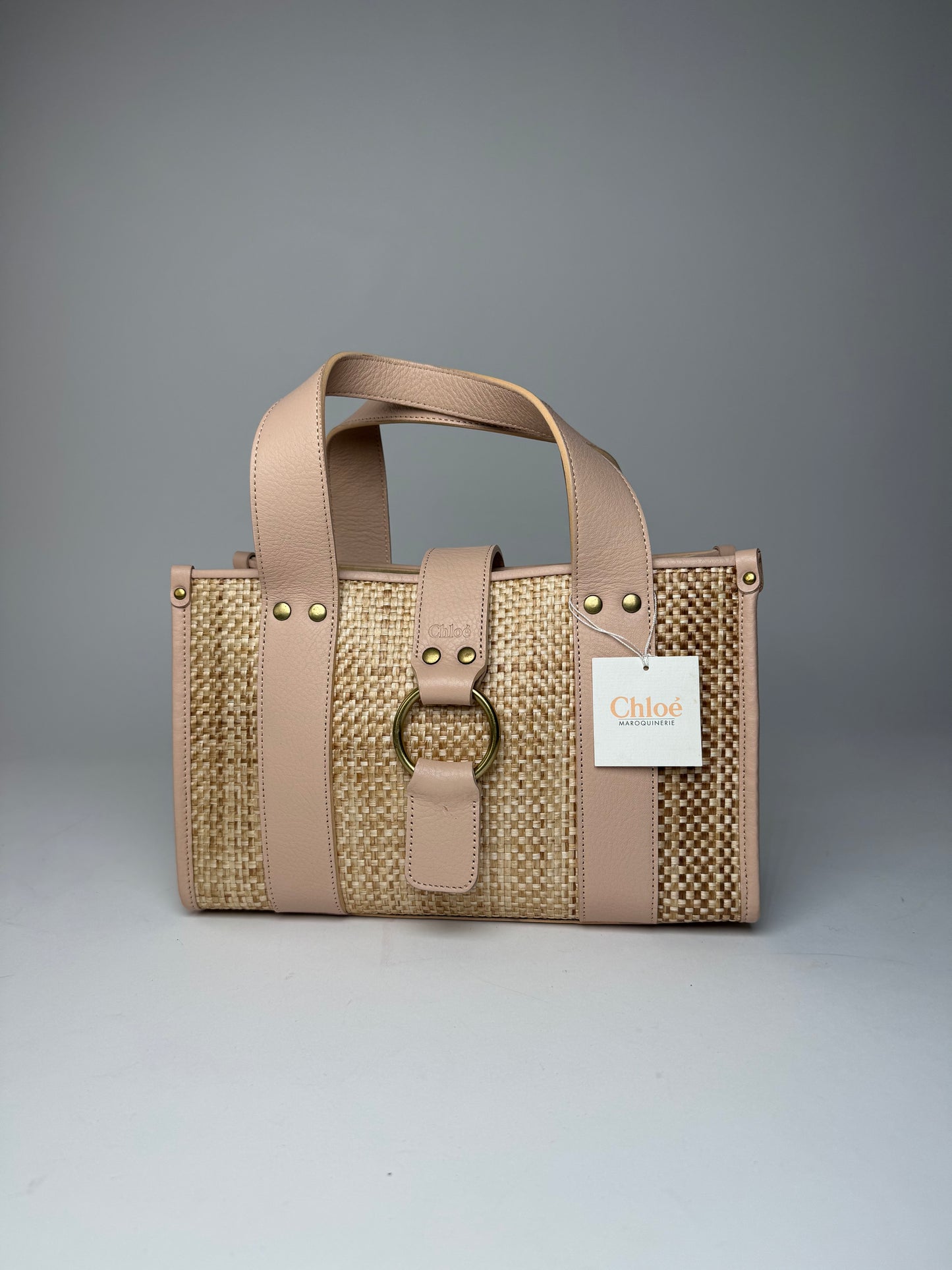 Vintage Chloe Handbag Beige Rose