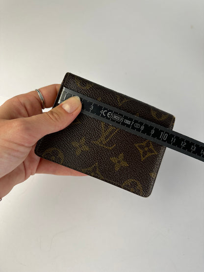 Vintage Louis Vuitton Monogram Canvas Bifold Wallet Brown