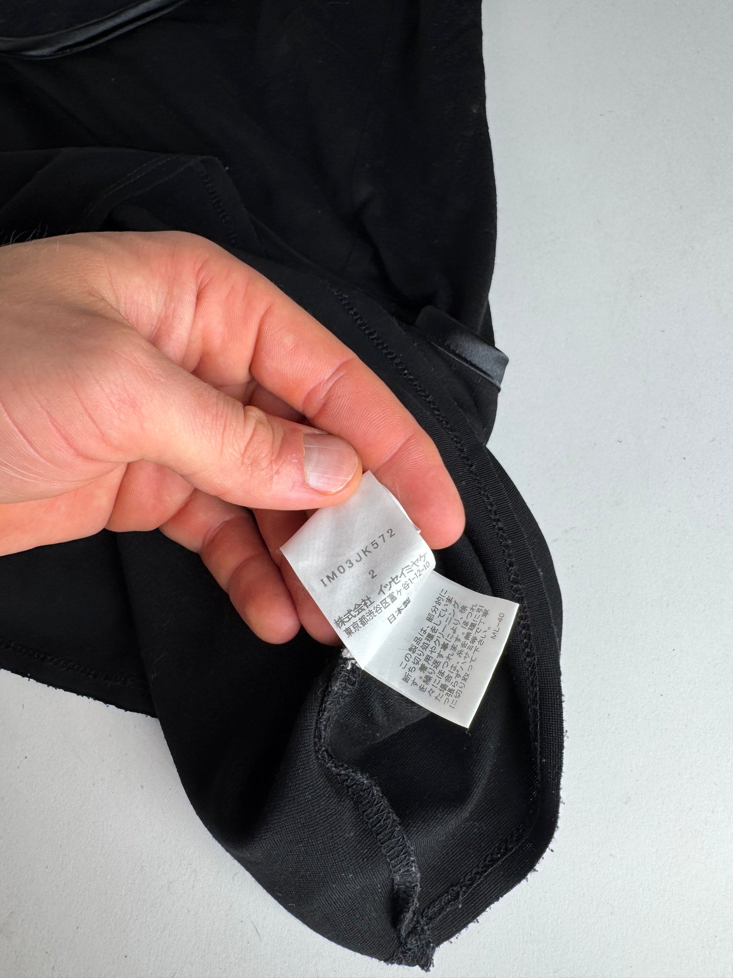 Vintage Issey Miyake Top Black 38/M