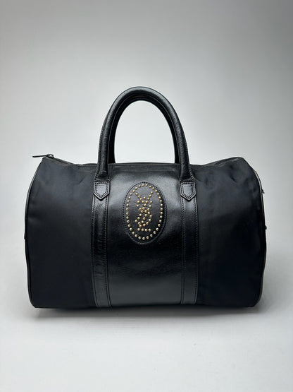 Vintage Yves Saint Laurent Leather Bag black