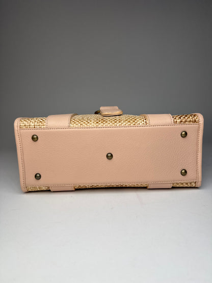 Vintage Chloe Handbag Beige Rose