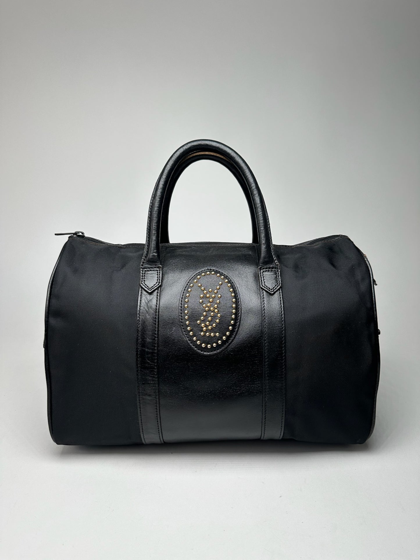 Vintage Yves Saint Laurent Leather Bag black