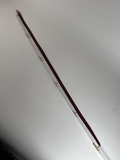 Vintage Gucci Leather belt Burgundy