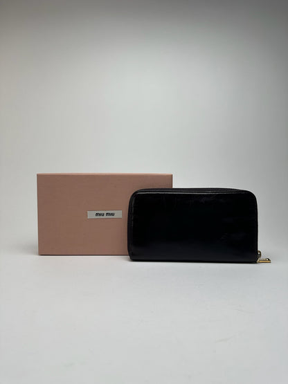 Vintage Miu Miu Leather wallet purple