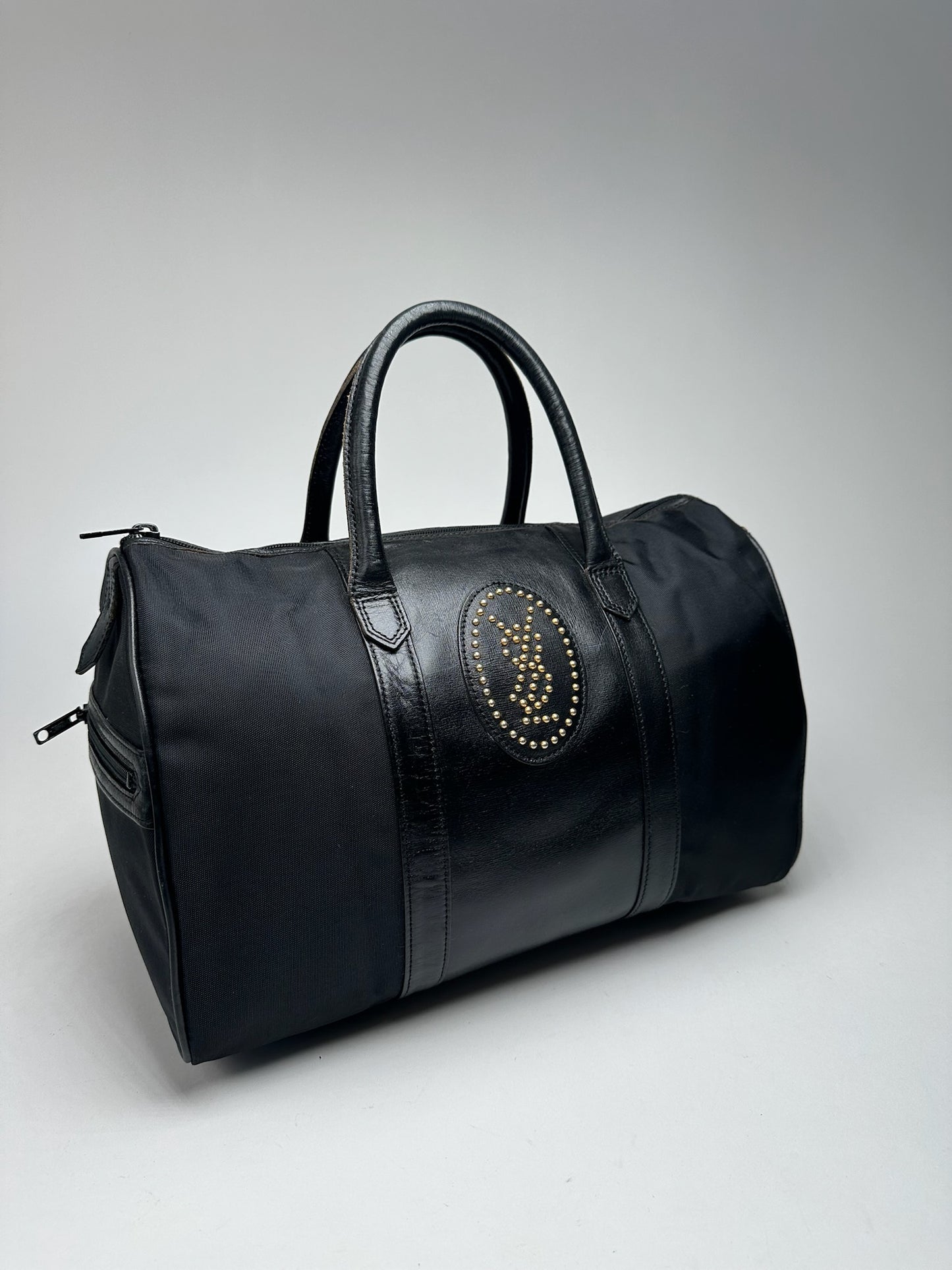 Vintage Yves Saint Laurent Leather Bag black