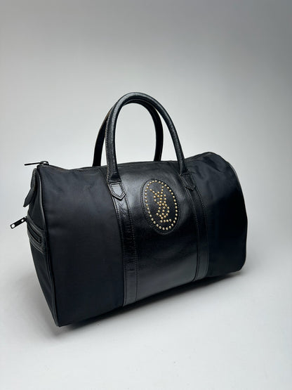 Vintage Yves Saint Laurent Leather Bag black