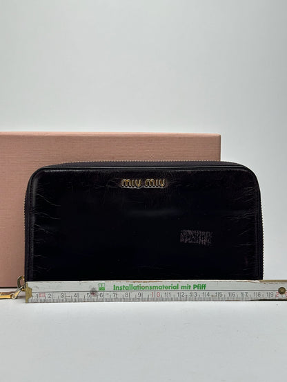 Vintage Miu Miu Leather wallet purple