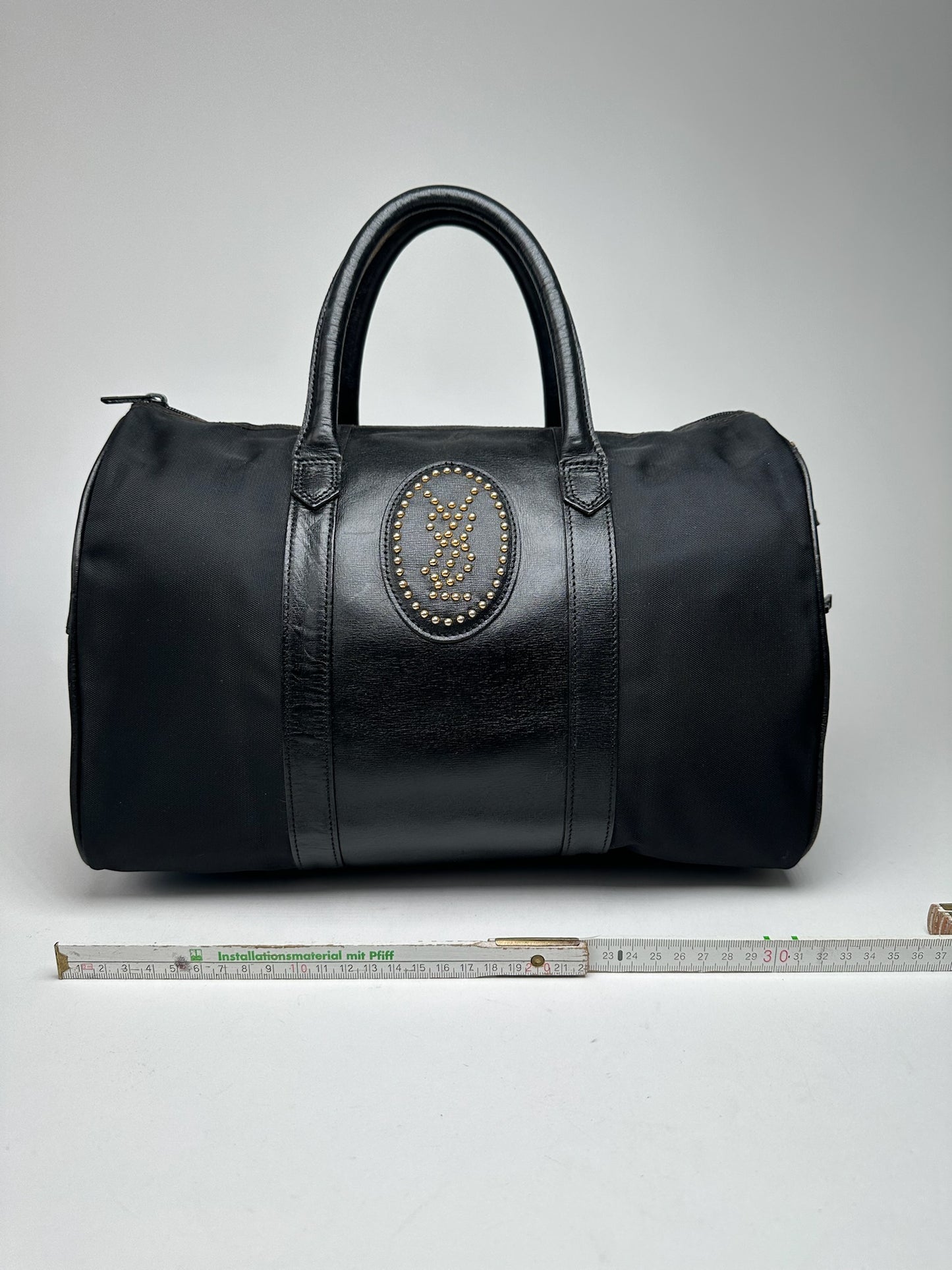 Vintage Yves Saint Laurent Leather Bag black