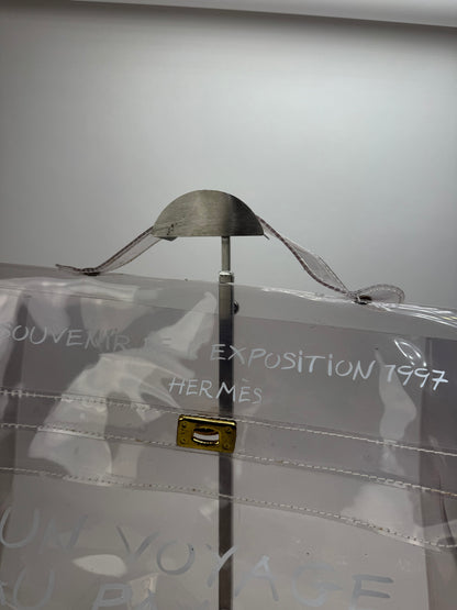 Vintage Hermes PVC Transparent Kelly Bag