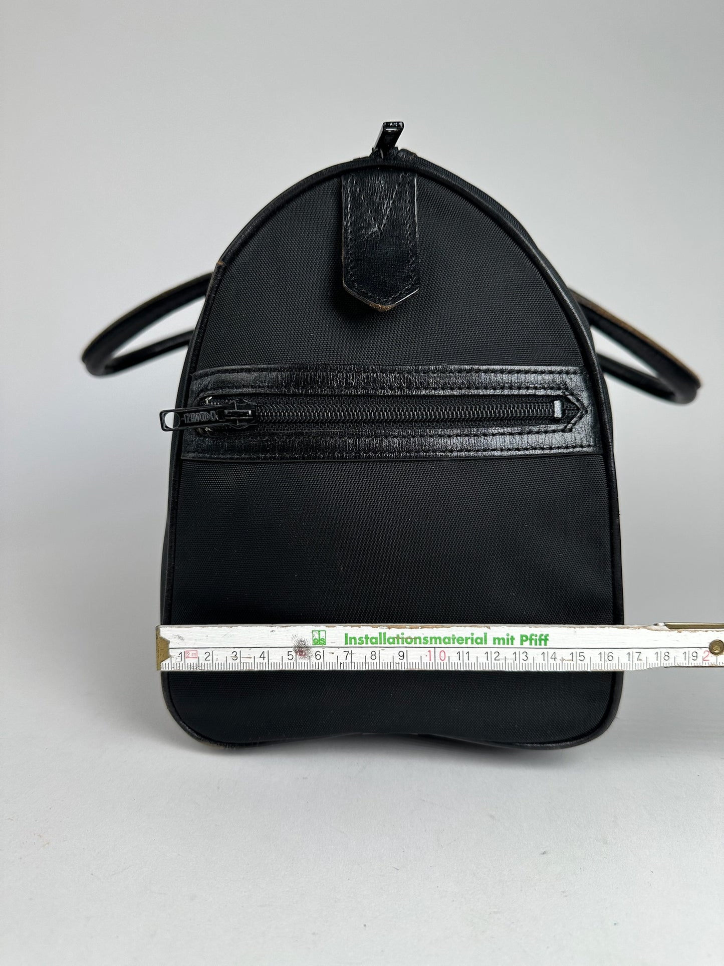 Vintage Yves Saint Laurent Leather Bag black