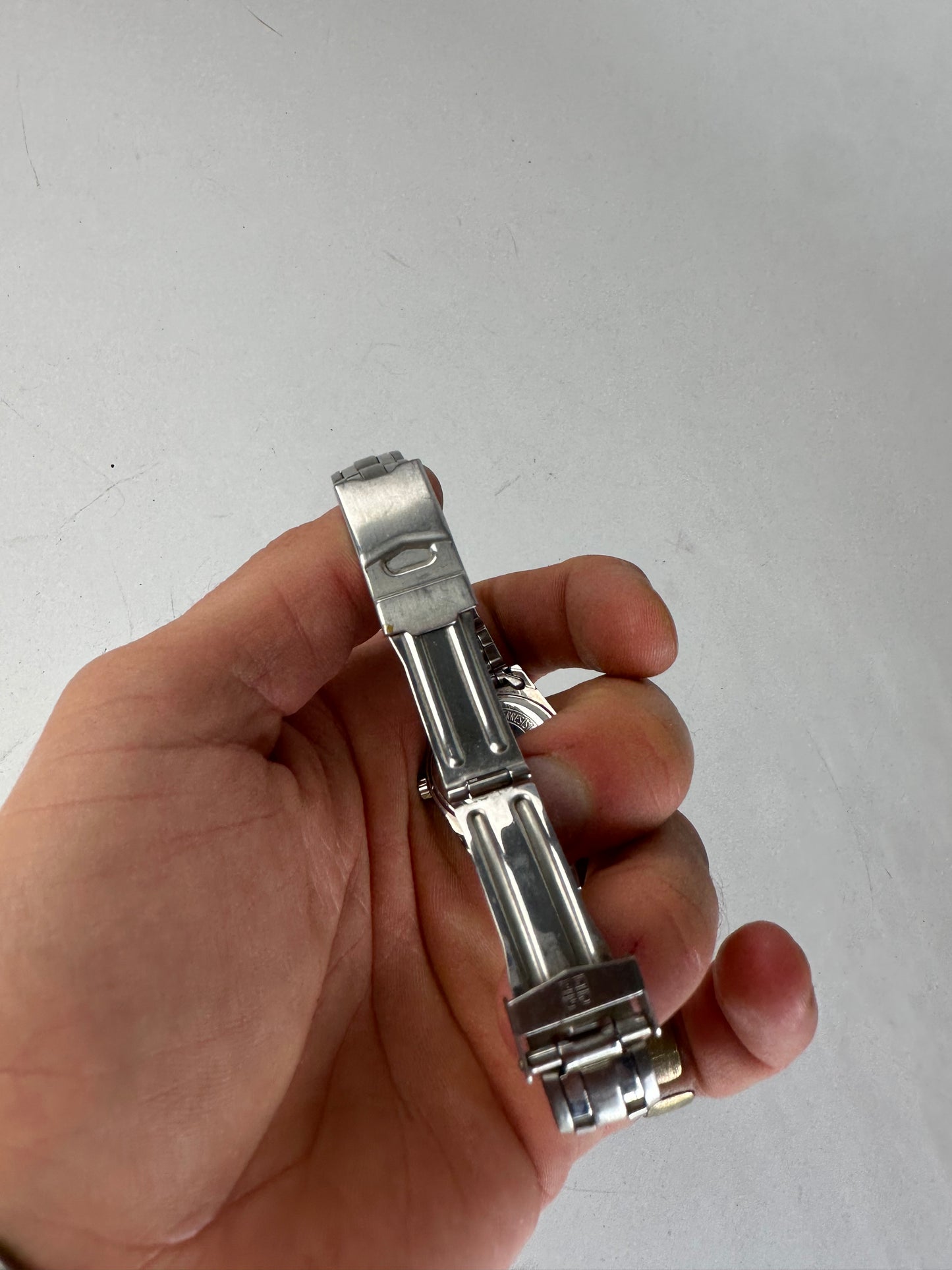 Vintage Givenchy Steel Quartz Watch Silver