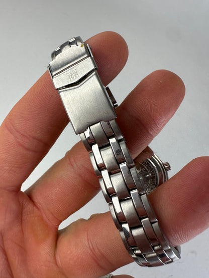 Vintage Givenchy Steel Quartz Watch Silver