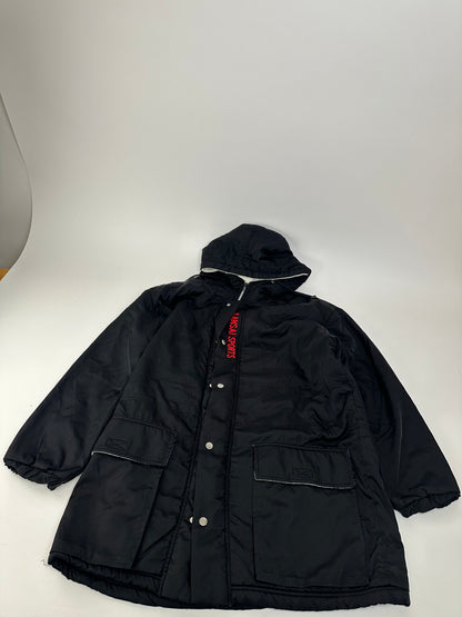 Vintage Kansai Yamamoto Sports Hooded Parka Black L