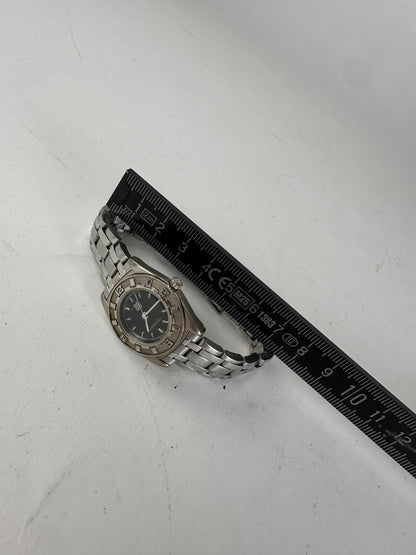 Vintage Givenchy Steel Quartz Watch Silver