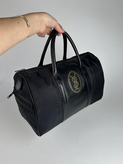 Vintage Yves Saint Laurent Leather Bag black