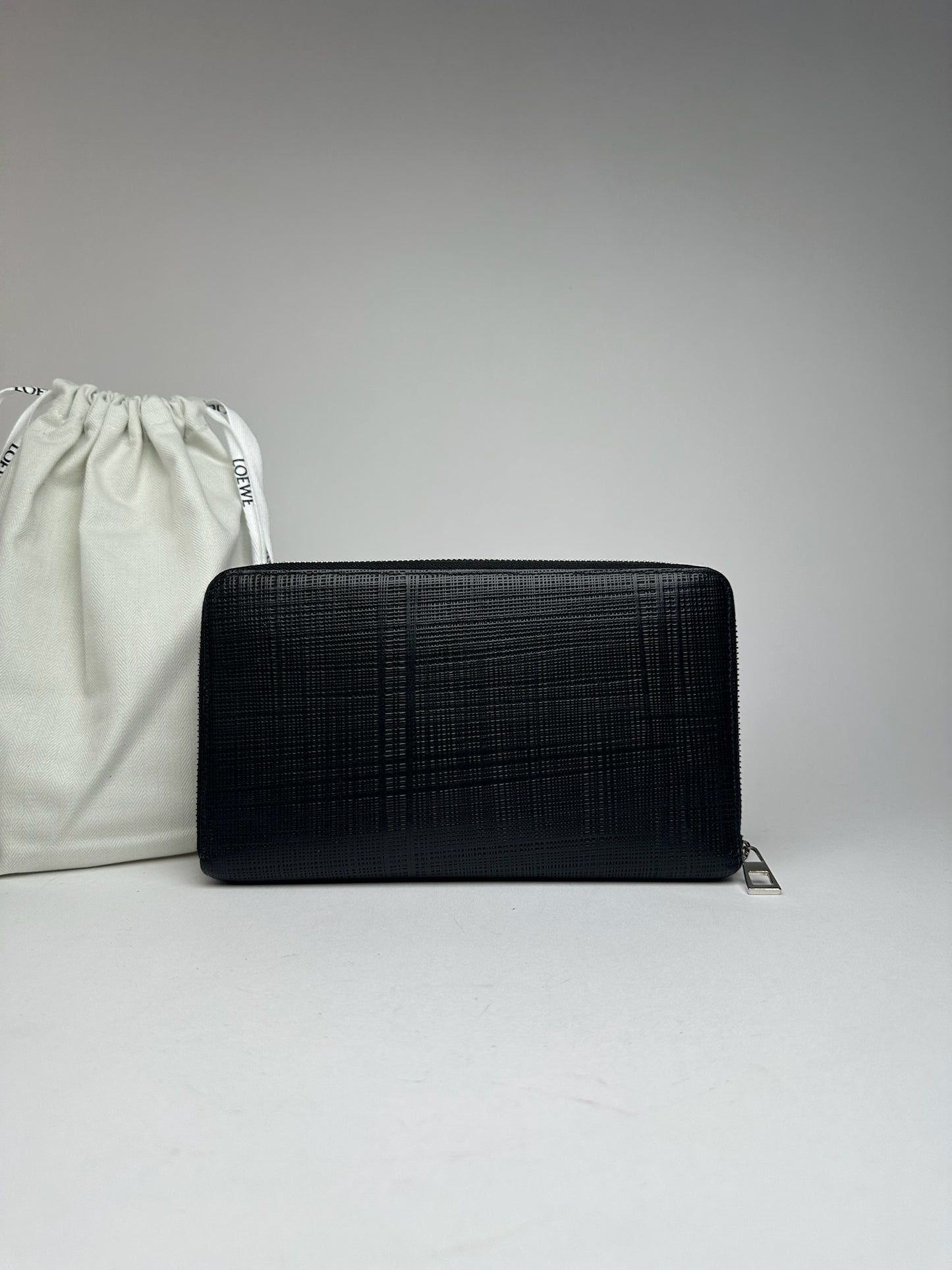 Vintage Loewe Madrid Anagram wallet black