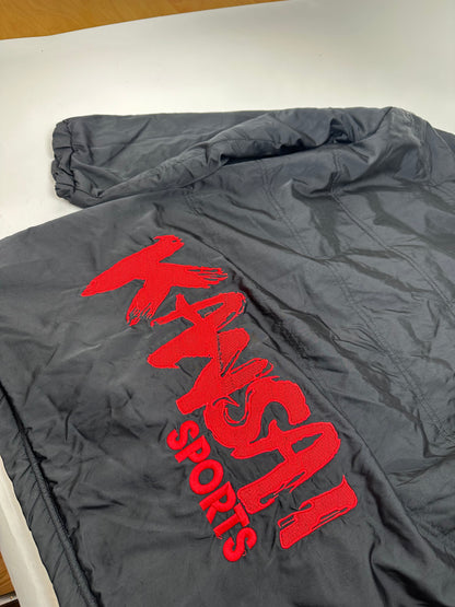 Vintage Kansai Yamamoto Sports Hooded Parka Black L