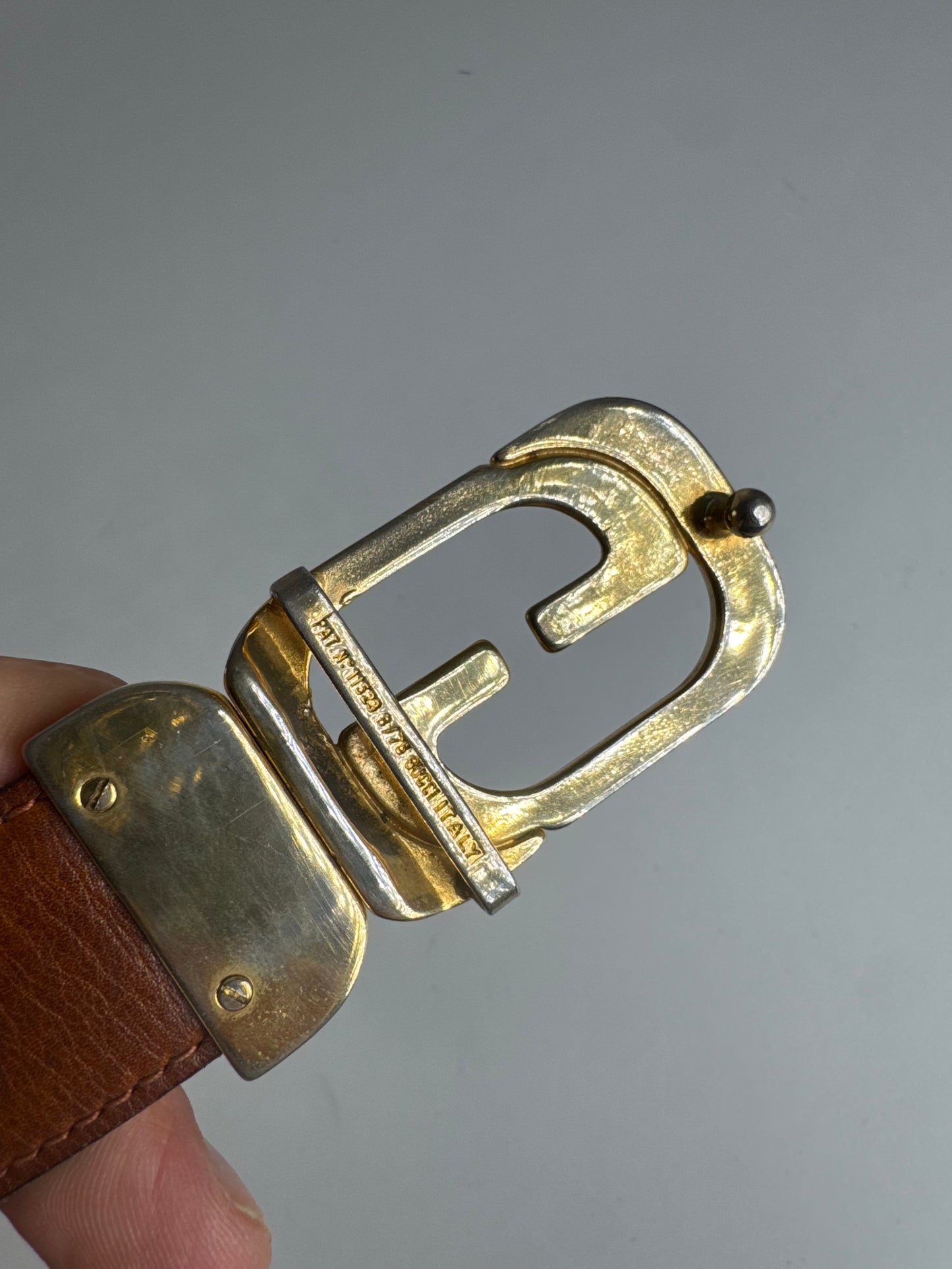 Vintage Gucci Leather belt black