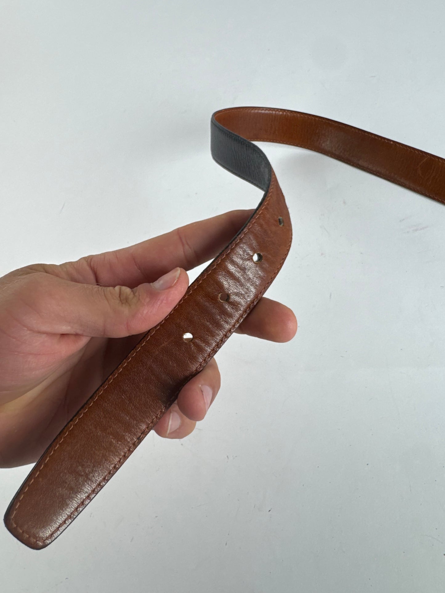 Vintage Gucci Leather belt black