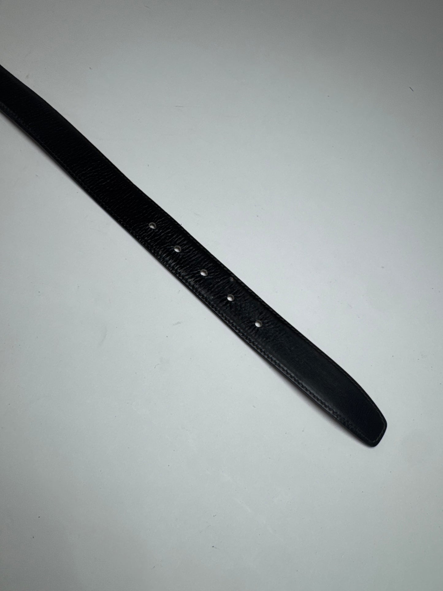 Vintage Gucci Leather belt black