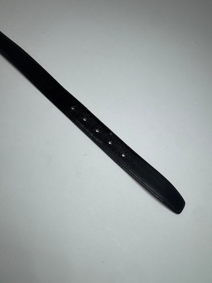 Vintage Gucci Leather belt black