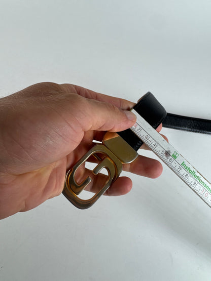 Vintage Gucci Leather belt black