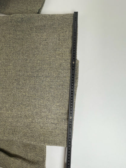 Vintage Fendi wool blazer / short coat brown grey