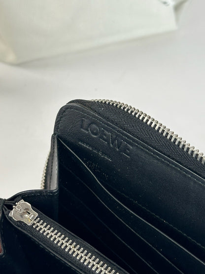 Vintage Loewe Madrid Anagram wallet black