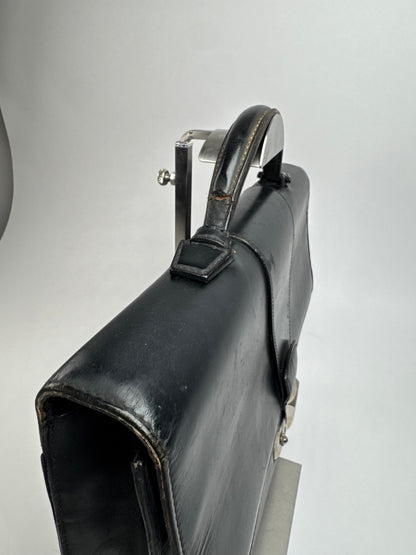 Vintage Cartier leather Briefcase Black