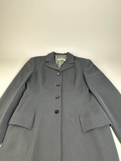 Vintage Ferragamo Wool Blazer Black L