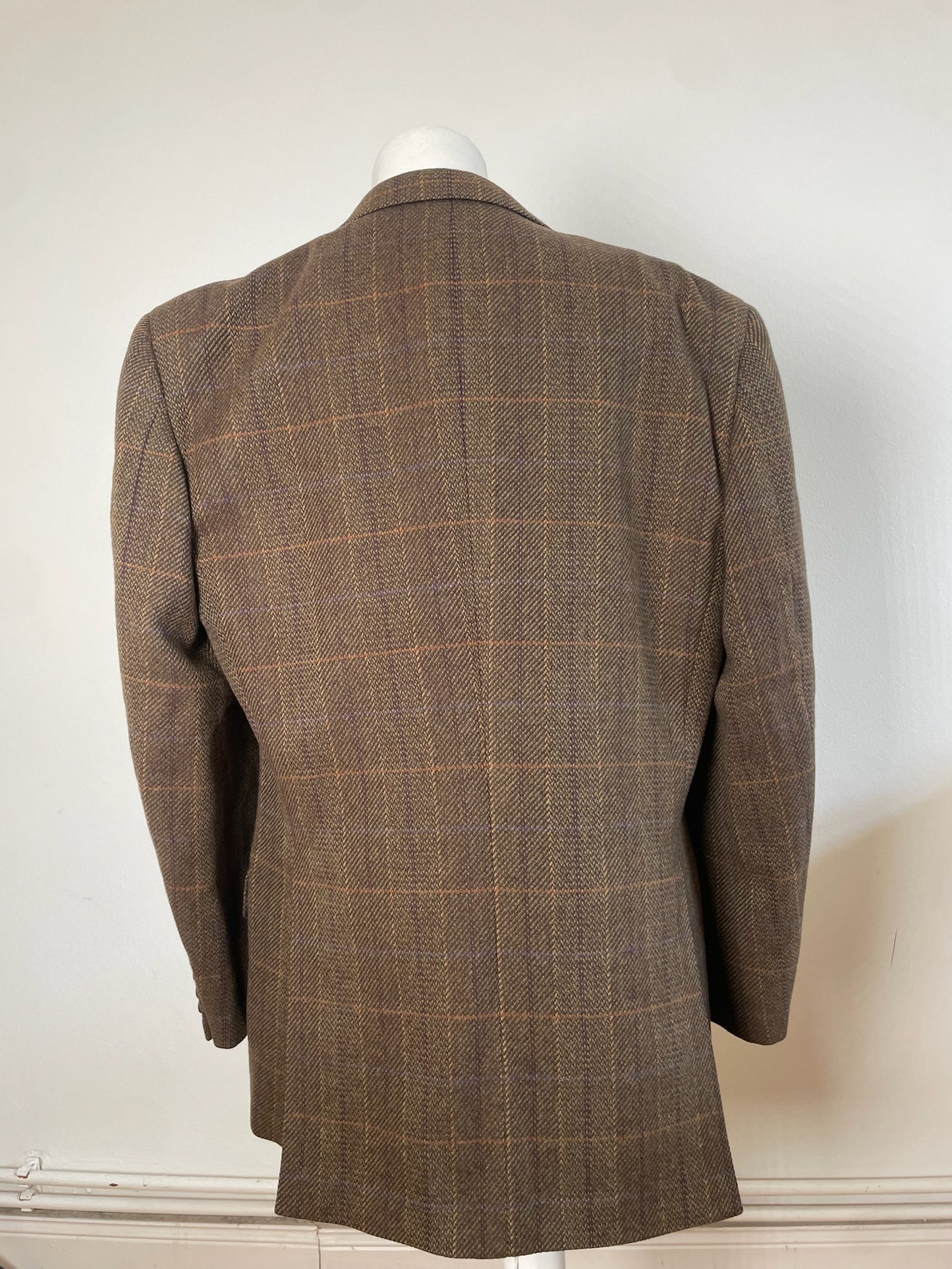 Vintage Balenciaga Wool Blazer Brown