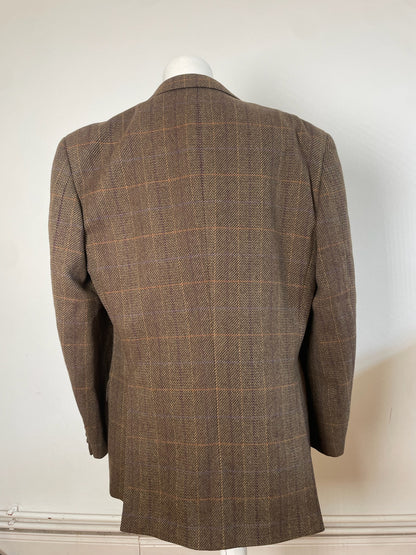 Vintage Balenciaga Wool Blazer Brown