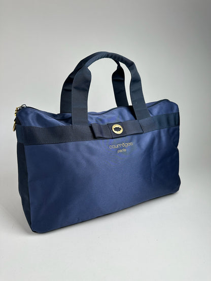 Vintage Courreges 2way Duffel Bag navy