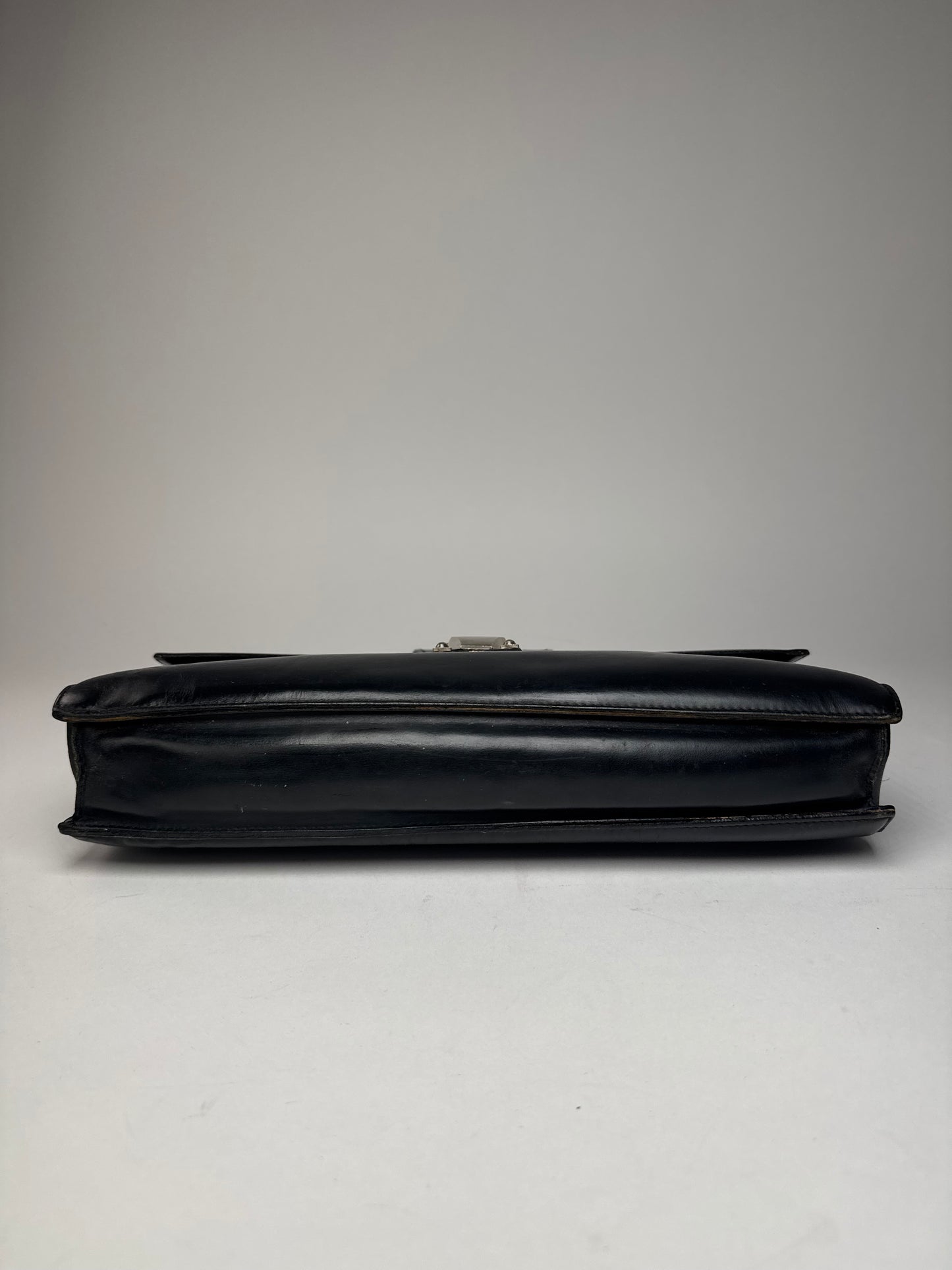 Vintage Cartier leather Briefcase Black