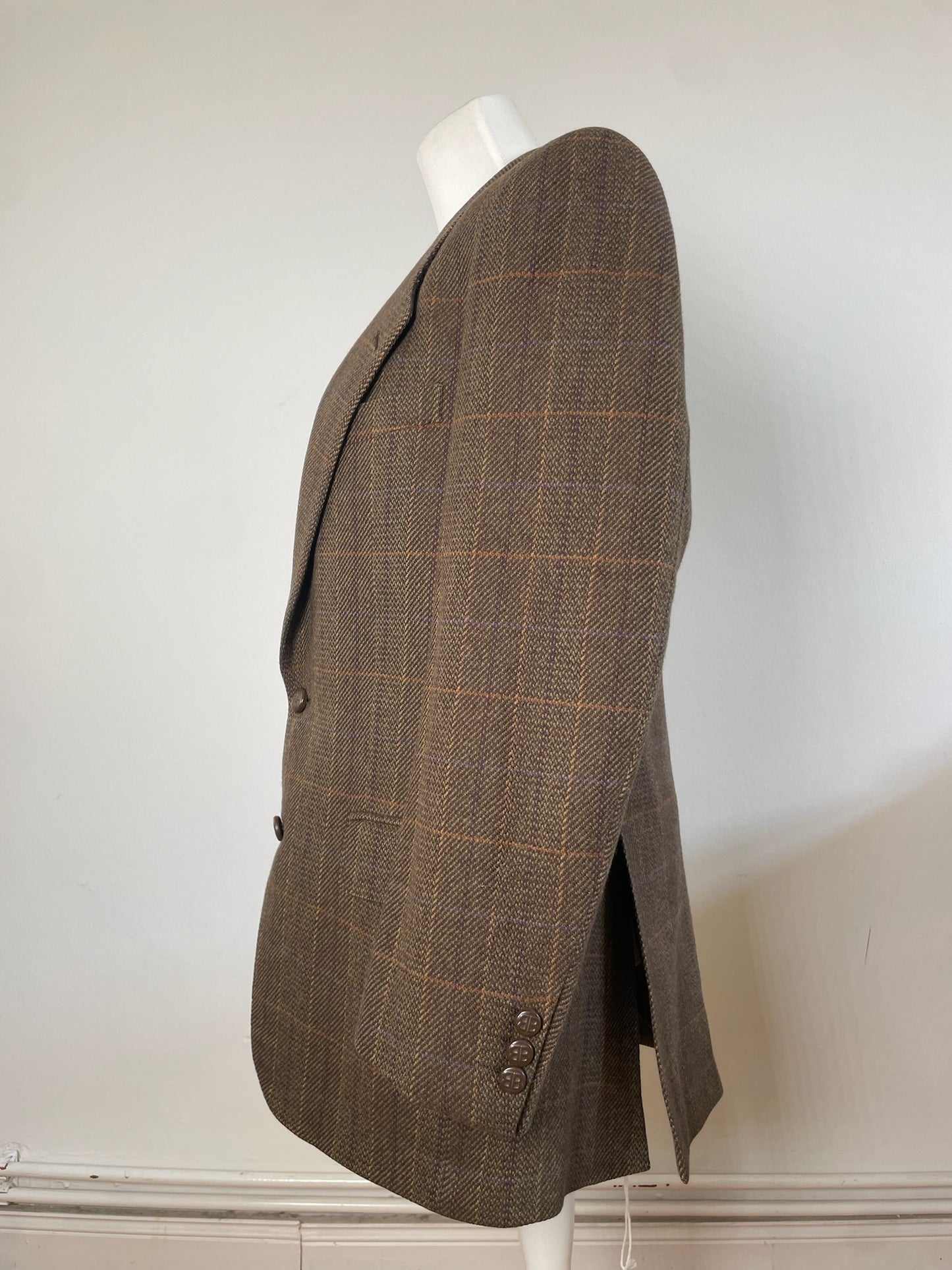 Vintage Balenciaga Wool Blazer Brown