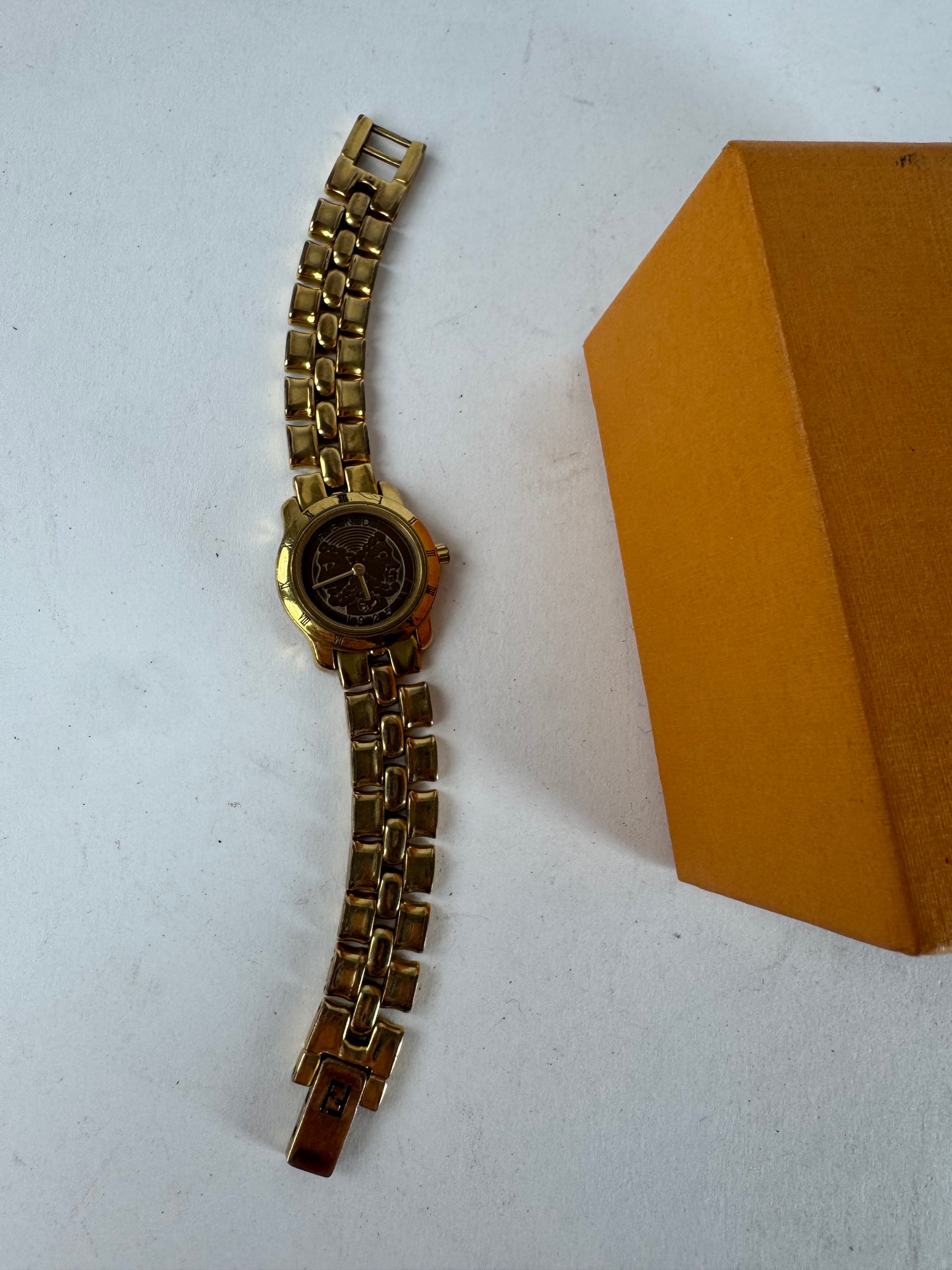 Vintage Givenchy Twin Watch Golden