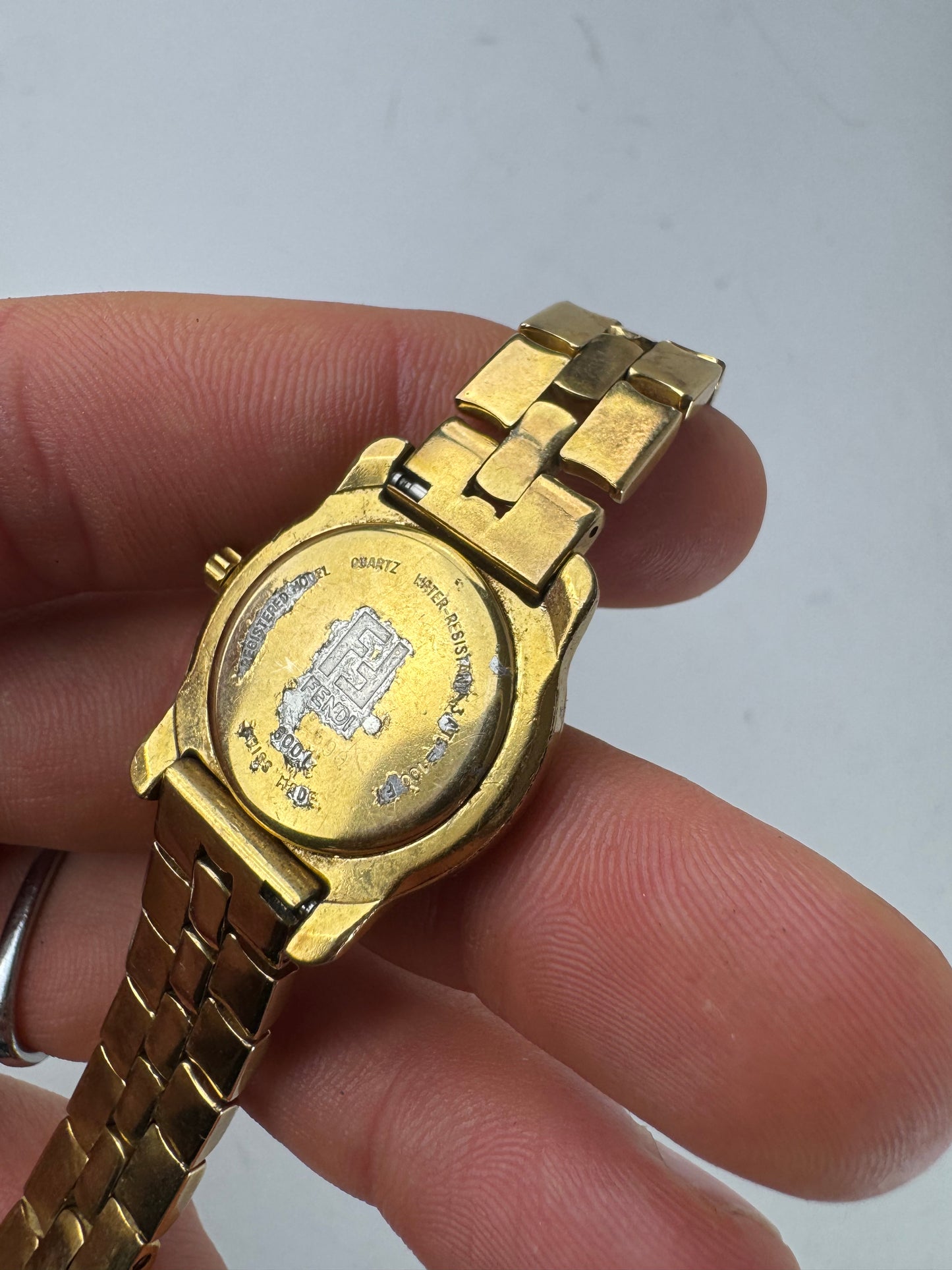 Vintage Givenchy Twin Watch Golden