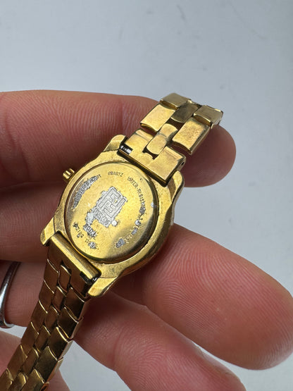 Vintage Givenchy Twin Watch Golden