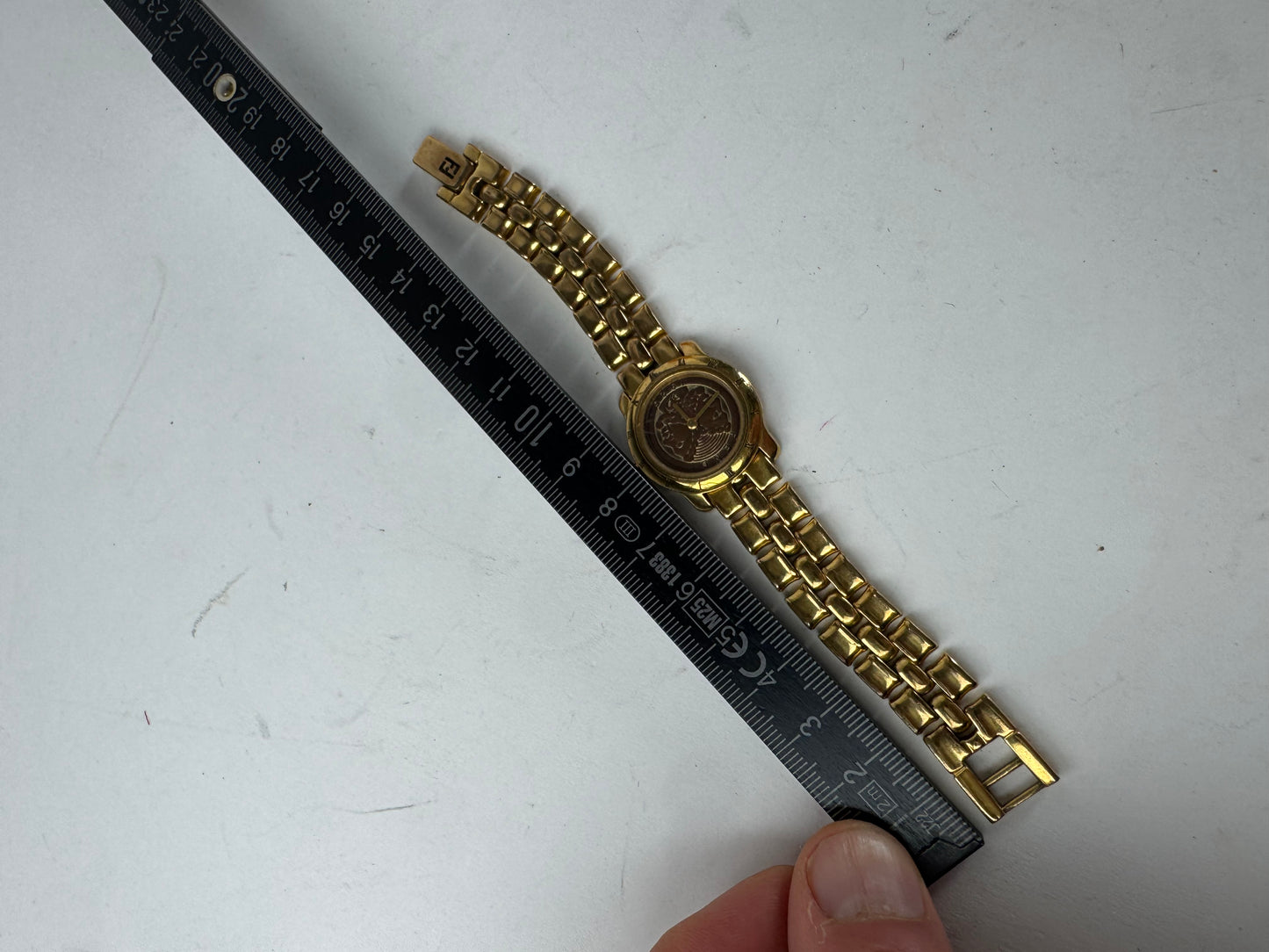 Vintage Givenchy Twin Watch Golden